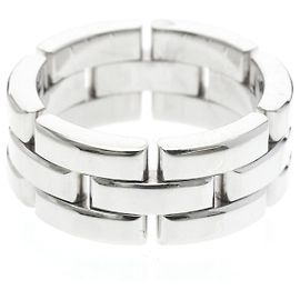Cartier Maillon Panthère Ring aus 18K Weißgold Silber