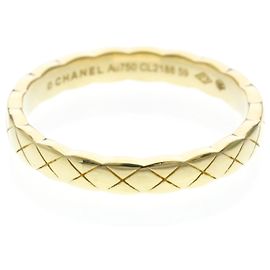 Chanel Coco Crush Ring Mini in Gelbgold Golden