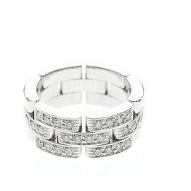 Anello Maillon Panthère Cartier Argento