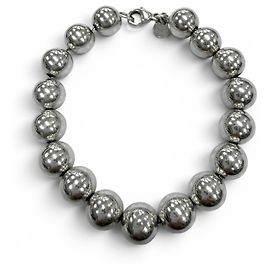 Tiffany & Co Bracciale charm Tiffany Hardware Ball 925 Argento
