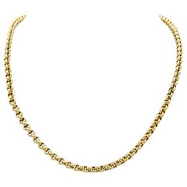 Autre Marque Collier maille jaseron, or jaune. Autre