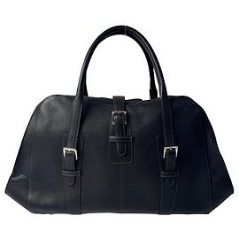 Bolsa de couro Loewe Senda Large Preto