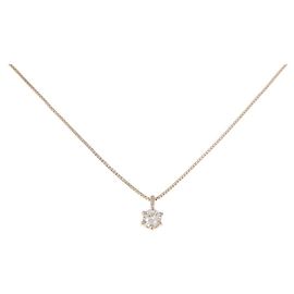 Autre Marque Collana con Diamanti Au750 D'oro