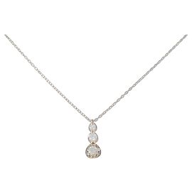 Autre Marque Colar de Diamante Au750 Rosa