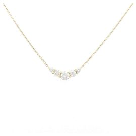 Autre Marque Collier en diamant Au750 Doré