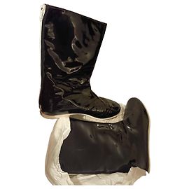 Courreges Courrèges Botas Altas de Charol Negro Negro