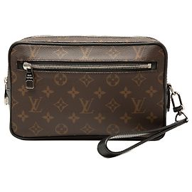 Louis Vuitton Marrone Monogram Macassar Kasai Marrone