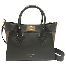 Louis Vuitton Black Monogram On My Side PM Noir