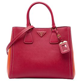 Bolso Prada Red Bicolor Saffiano Lux Otro