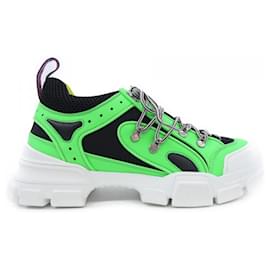 Baskets Gucci Noir Vert