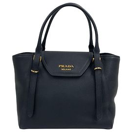 Prada Borsa Tote e Borsa a Spalla Bitelogrein Flap Nero