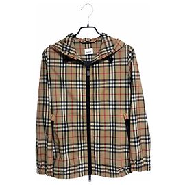 Burberry Giacca a vento Nova Check Marrone
