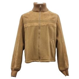 Louis Vuitton Giacca Blouson Tether in scamosciato Arancione