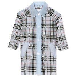 Burberry Rain Trench Coat Blue