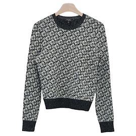 Chanel Pull en maille Camellia Cruise inutilisé Multicolore