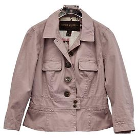 Louis Vuitton Chaqueta de algodón Roja