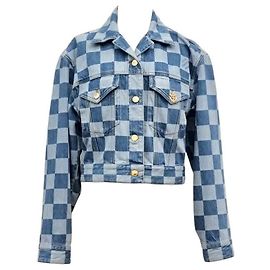 Louis Vuitton Denim Jacket Blue