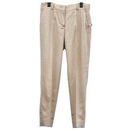 Loro Piana Pantalones de cachemira Naranja