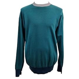 Loro Piana Wollpullover Dunkelgrün Grün
