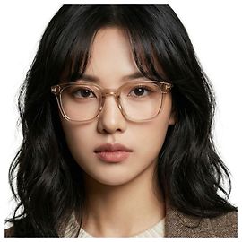 Tom Ford Blaulichtfilter-Brille, transparenter brauner Rahmen, quadratisch, Acetat, Mode Orange