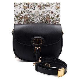 Dior Borsa a tracolla e a spalla Bobby Medium Black da donna Nero
