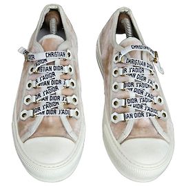 Christian Dior J'Adior Samt Sneaker Beige Beige