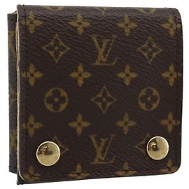 LOUIS VUITTON Monogram Jewelry Case Jewelry Box LV Auth 194617 Monogram