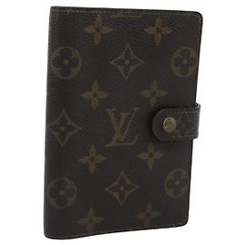 LOUIS VUITTON Monogram Agenda PM Day Planner Cover R20005 LV Auth BA14235 Monogram