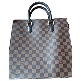 Sac Louis Vuitton Damier Ebene Porte-documents Marron Damier ebène