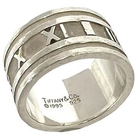 Tiffany & Co Tiffany Vintage Atlas breiter Ring Silber