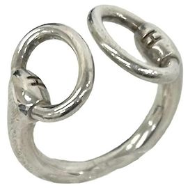 Hermès Hermes Vintage Nausicaä Ring Silber