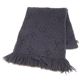 Logomania Wollstola Louis Vuitton Schwarz