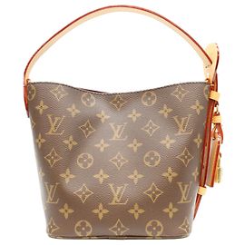 Borsa a Spalla Louis Vuitton Monogram All-in-BB Marrone
