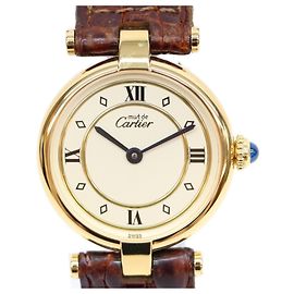 Cartier Must Vendôme SM Vermeil Quartz Uhr Andere