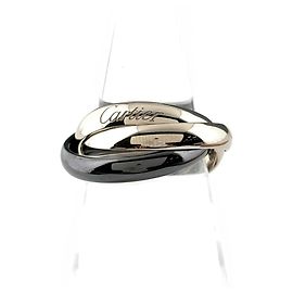 Cartier Trinity Ring aus schwarzer Keramik Andere