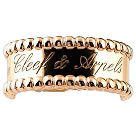 Van Cleef & Arpels Perle Signature Ring in Roségold Andere