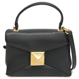 Valentino Garavani One Stud Small Handbag Black