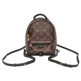 Mochila Louis Vuitton Monogram Palm Springs Mini M41562 Marrom