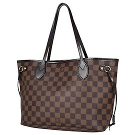 Bolsa Louis Vuitton Neverfull PM Marrom Damier ebene