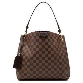 Louis Vuitton Marrone Damier Ebene Graceful PM Marrone
