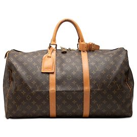 Louis Vuitton Brown Monogram Keepall 50 Brown