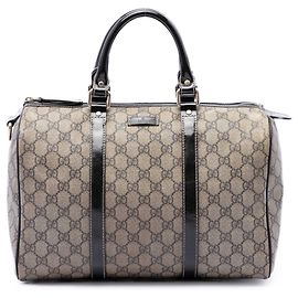 Sac Boston Joy GG Supreme beige taille Medium de Gucci Beige