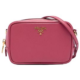 Bolsa Prada Pink Mini Saffiano Lux Rosa