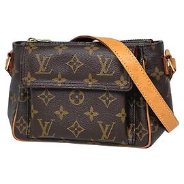 Bolso de Hombro Louis Vuitton Viva Cite PM Castaño