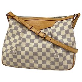 Bolsa Transversal Louis Vuitton Siracusa PM Branco