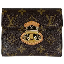 Cartera tríptico Joy Louis Vuitton Castaño