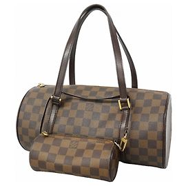 Louis Vuitton Damier Papillon 30 Handtasche Damier ebene