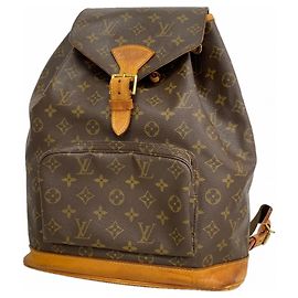 Louis Vuitton Monogram Montsouris GM Backpack Brown
