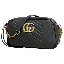 Gucci GG Marmont Shoulder Bag Black