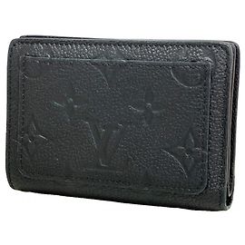 Cartera Louis Vuitton Monogram Empreinte Negro